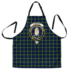 Lamont Modern Tartan Crest Apron