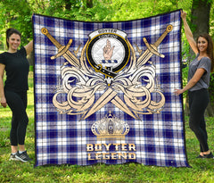 Boyter Tartan Crest Legend Gold Royal Premium Quilt SP