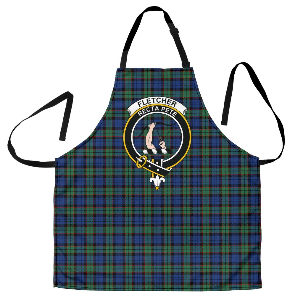 Fletcher Modern Tartan Crest Apron