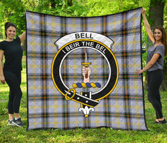 Bell Tartan Crest Quilt - SP