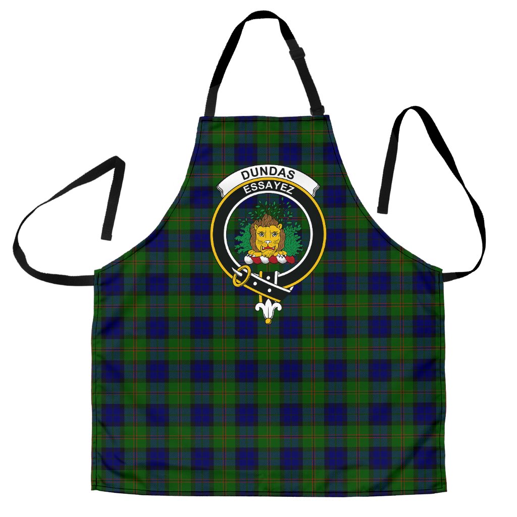 Dundas Modern Tartan Crest Apron