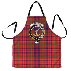 Lumsden Modern Tartan Crest Apron