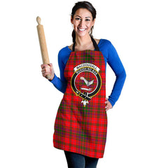 MacDougall Modern Tartan Crest Apron