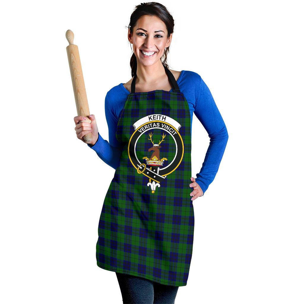 Keith Modern Tartan Crest Apron