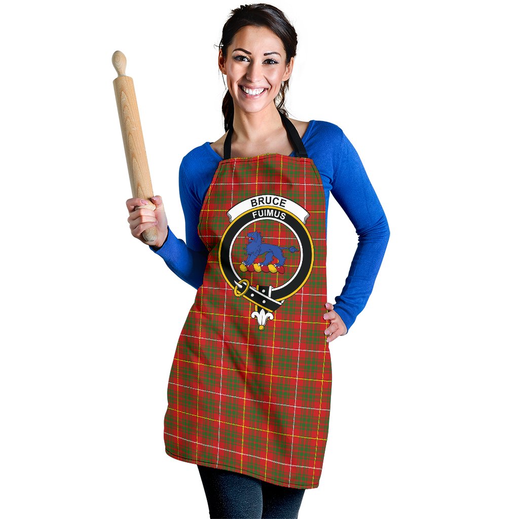 Bruce Modern Tartan Crest Apron