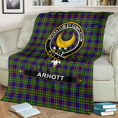 Arnott Family Tartan Crest Blanket - 3 Sizes