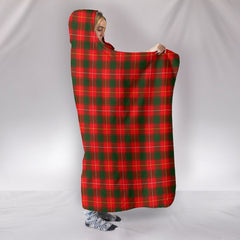 MacPhee Modern Tartan Hooded Blanket