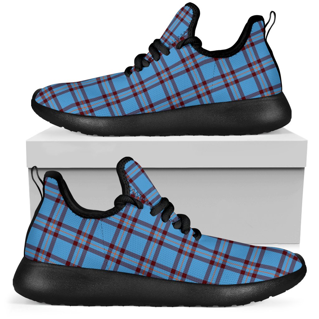 Elliot Ancient Tartan Mesh Knit Sneakers