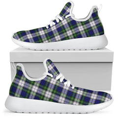 Gordon Dress Modern Tartan Mesh Knit Sneakers