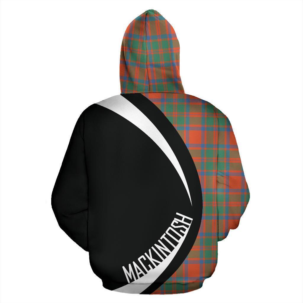 MacKintosh Ancient Tartan Crest Hoodie - Circle Style