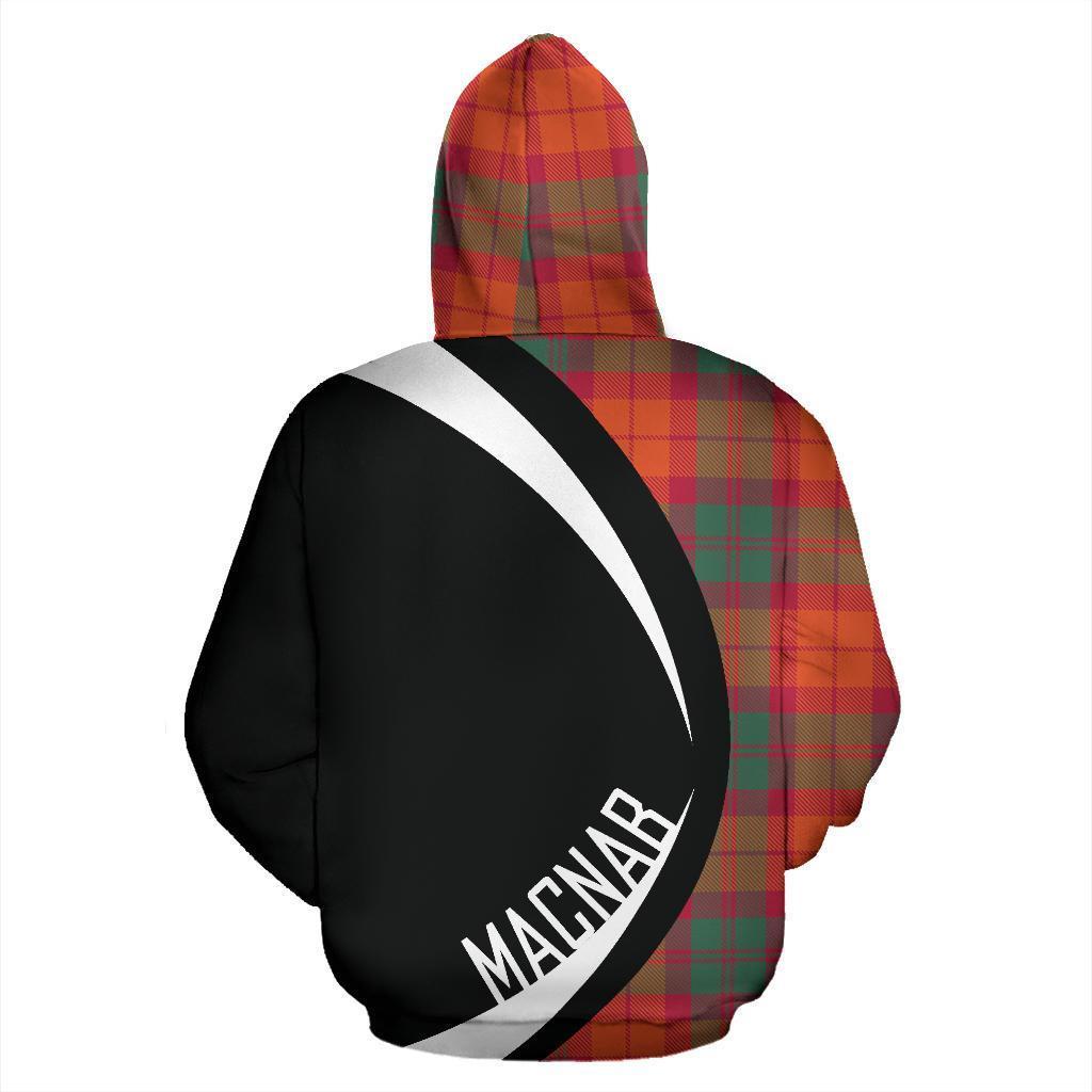 MacNab Ancient Tartan Crest Zipper Hoodie - Circle Style