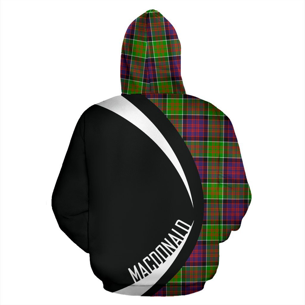 MacDonald Tartan Crest Hoodie - Circle Style