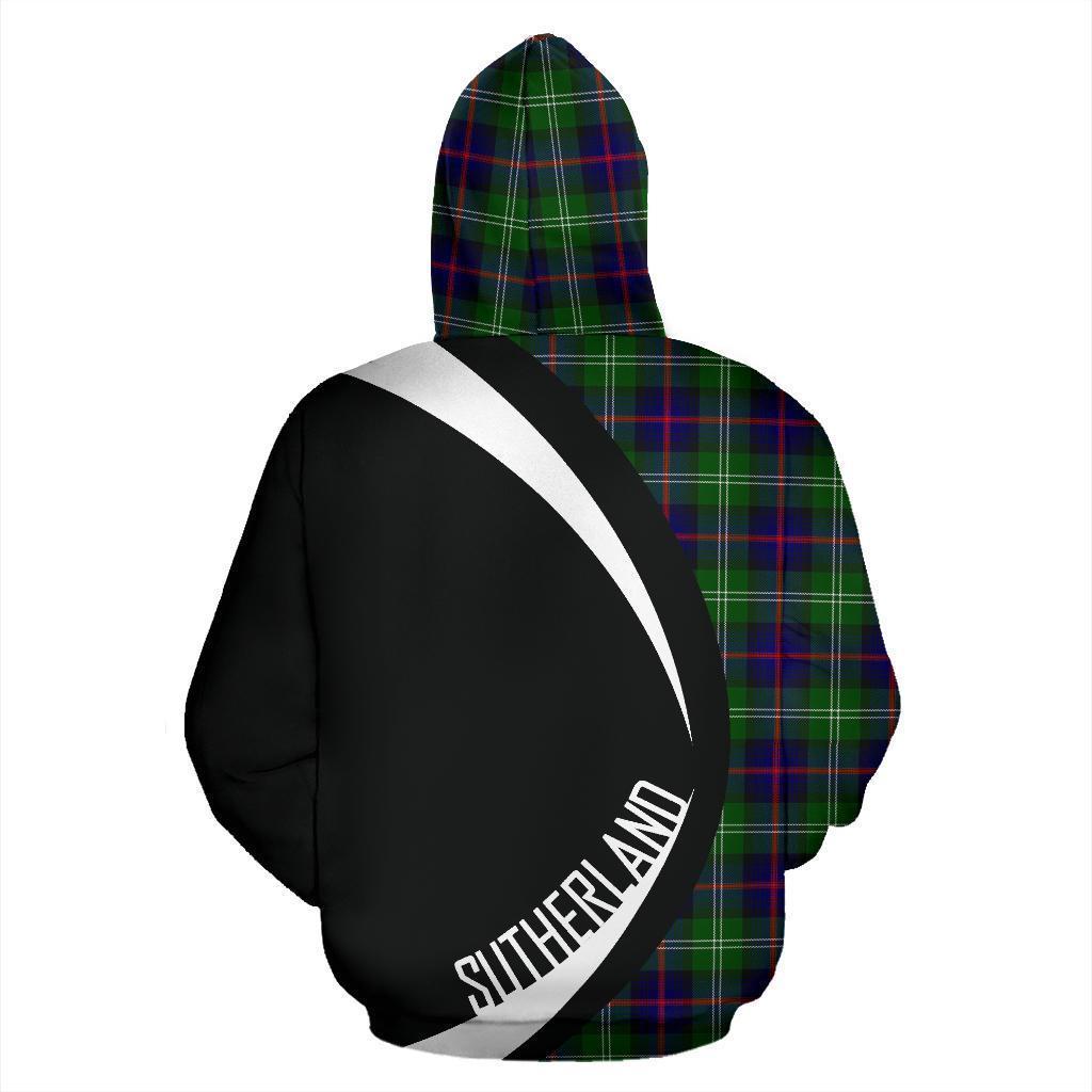 Strange of Balkaskie Tartan Crest Hoodie - Circle Style