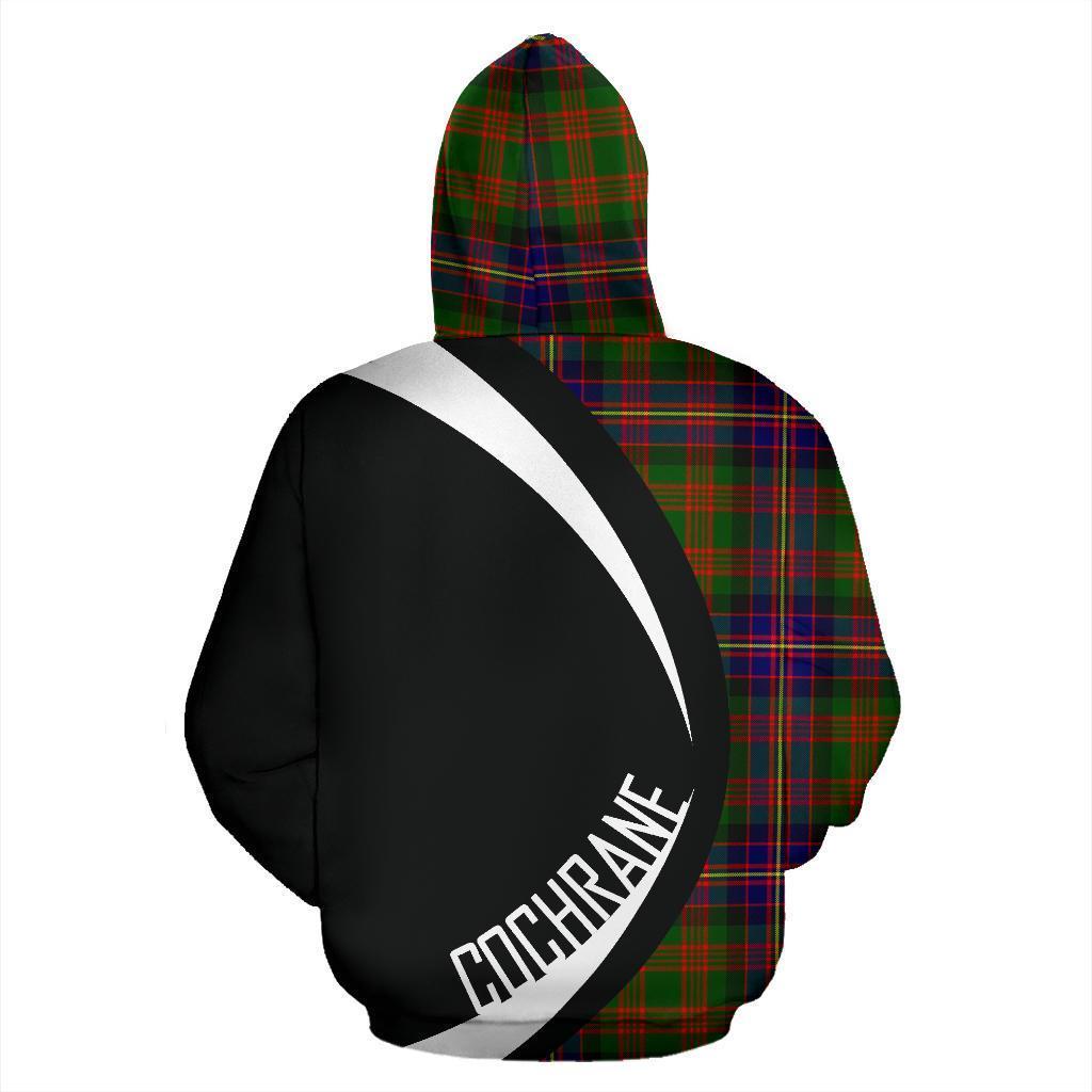 Cochrane Modern Tartan Crest Hoodie - Circle Style