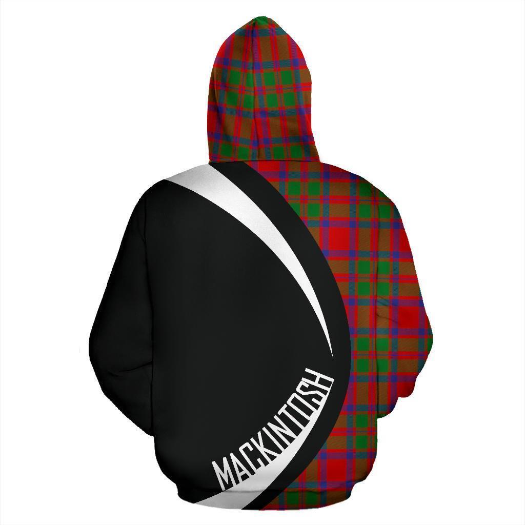 MacKintosh Modern Tartan Crest Hoodie - Circle Style