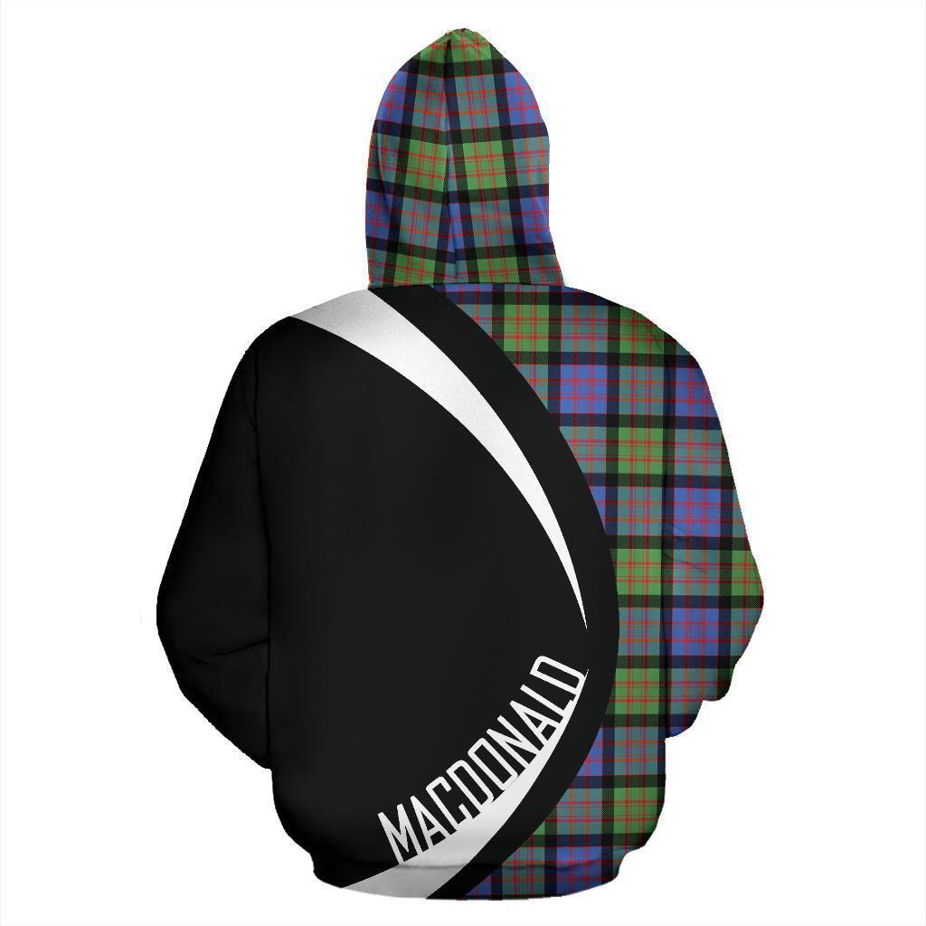 MacDonald Ancient Tartan Crest Hoodie - Circle Style