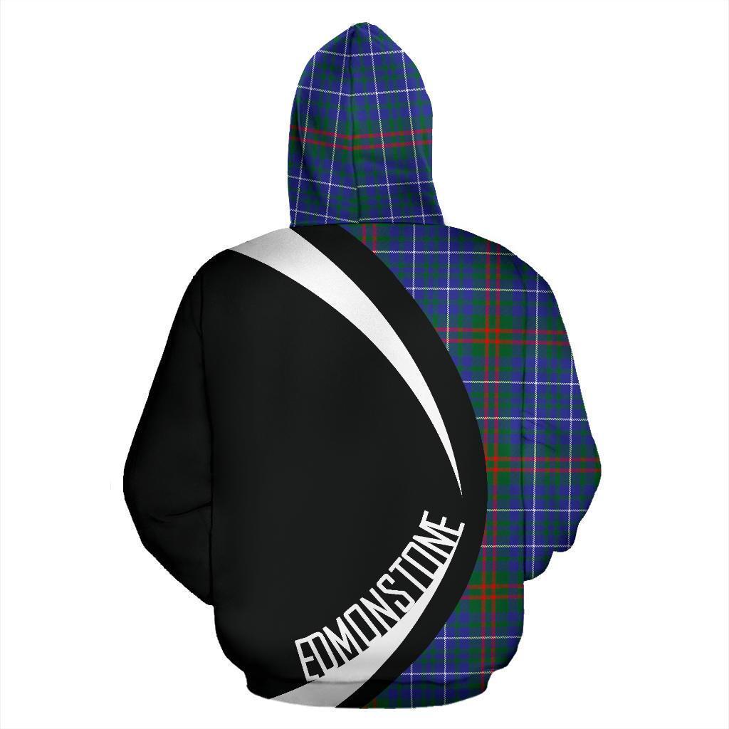 Edmonstone Tartan Crest Hoodie - Circle Style