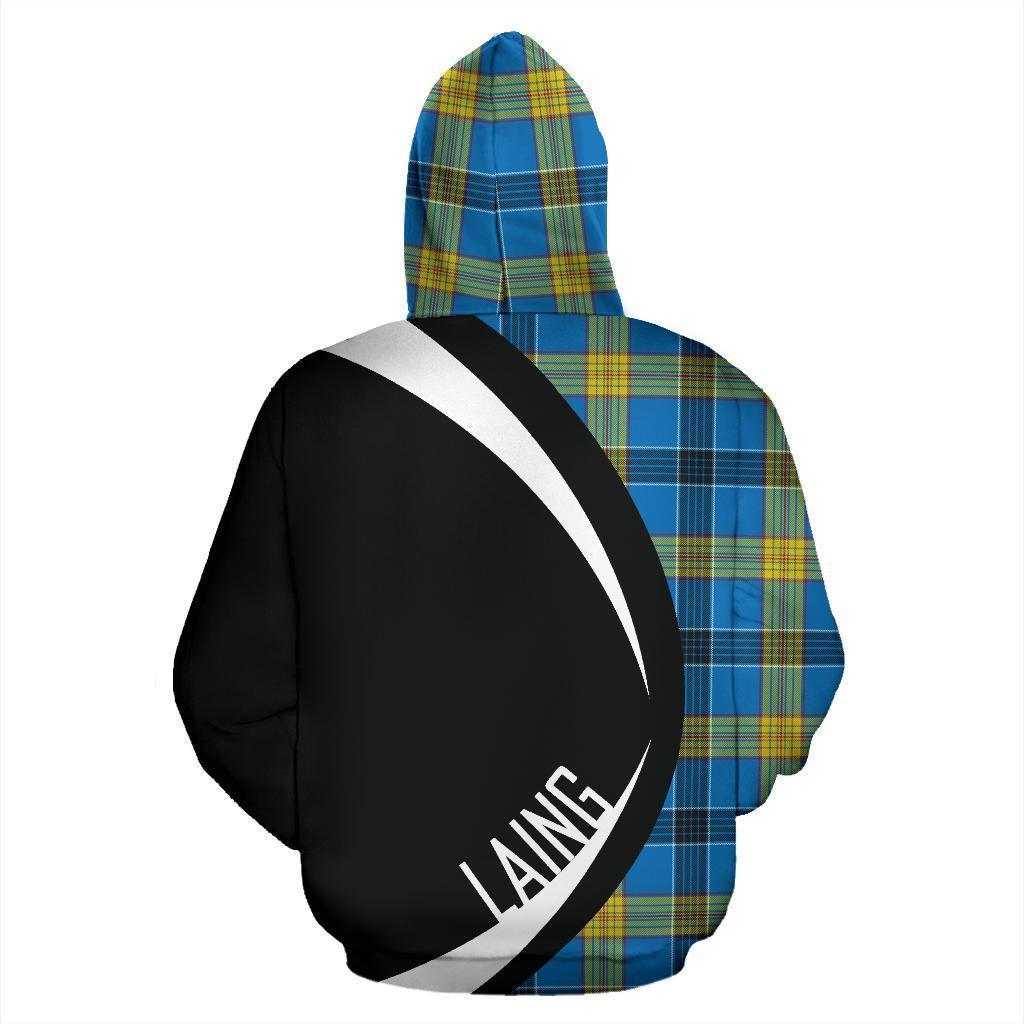 Laing Tartan Crest Hoodie - Circle Style