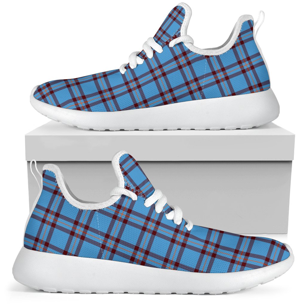 Elliot Ancient Tartan Mesh Knit Sneakers