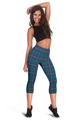 Douglas Modern Tartan Capris Leggings