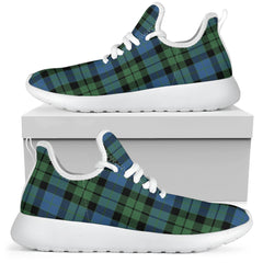 MacKay Ancient Tartan Mesh Knit Sneakers