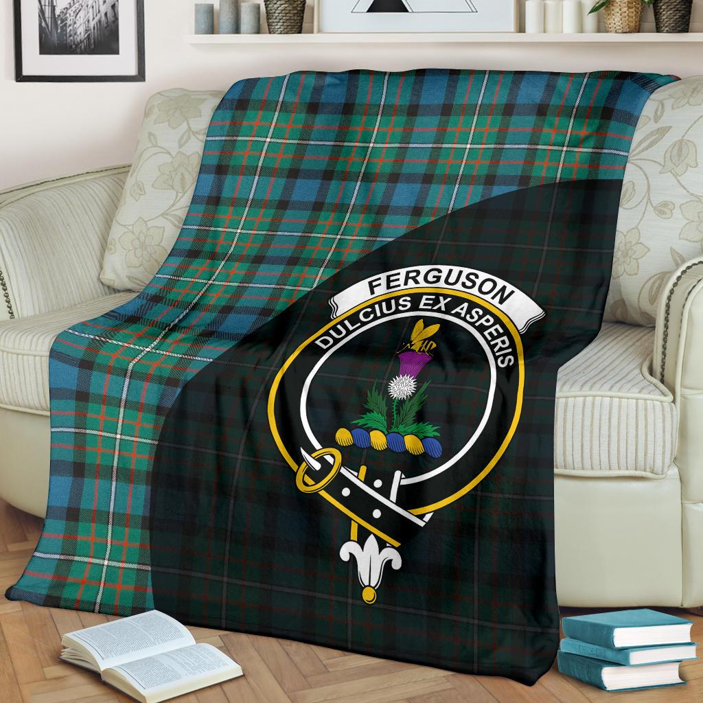 Ferguson Ancient Tartan Crest Blanket - 3 Sizes