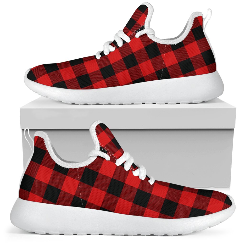 Rob Roy MacGregor Modern Tartan Mesh Knit Sneakers