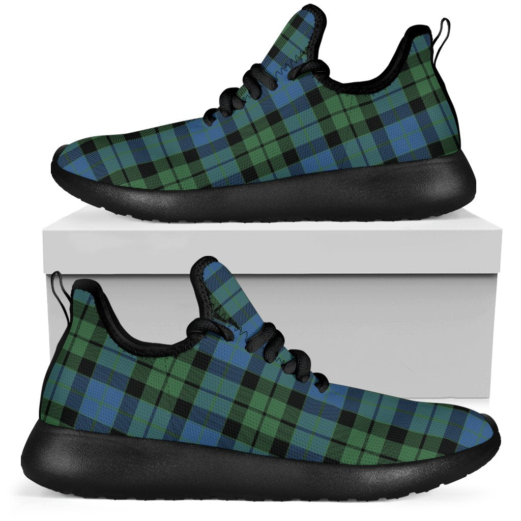 MacKay Ancient Tartan Mesh Knit Sneakers