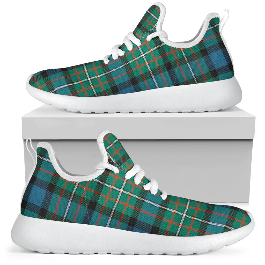 Ferguson Ancient Tartan Mesh Knit Sneakers