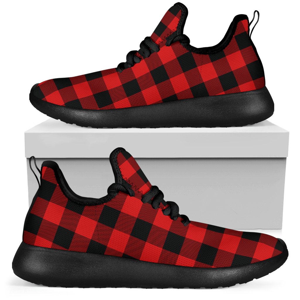 Rob Roy MacGregor Modern Tartan Mesh Knit Sneakers