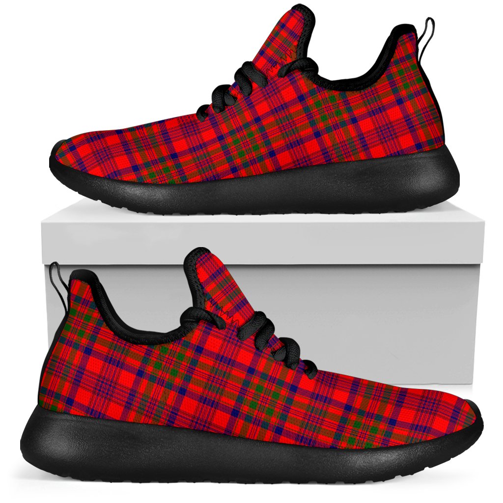 Murray of Tulloch Modern Tartan Mesh Knit Sneakers