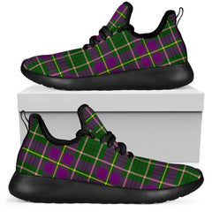 Taylor (Tailyour) Tartan Mesh Knit Sneakers