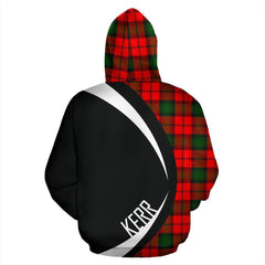 Kerr Modern Tartan Crest Hoodie - Circle Style