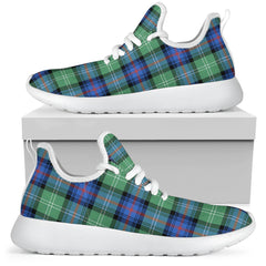 Sutherland Old Ancient Tartan Mesh Knit Sneakers