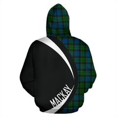 MacKay Modern Tartan Crest Hoodie - Circle Style