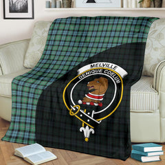 Melville Tartan Crest Blanket Wave Style