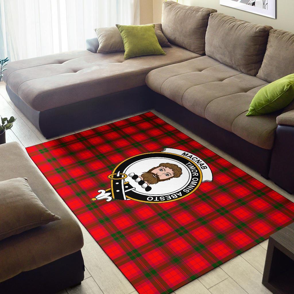 MacNab Tartan Crest Area Rug