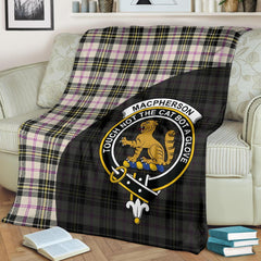 MacPherson Dress Ancient Tartan Crest Blanket Wave Style