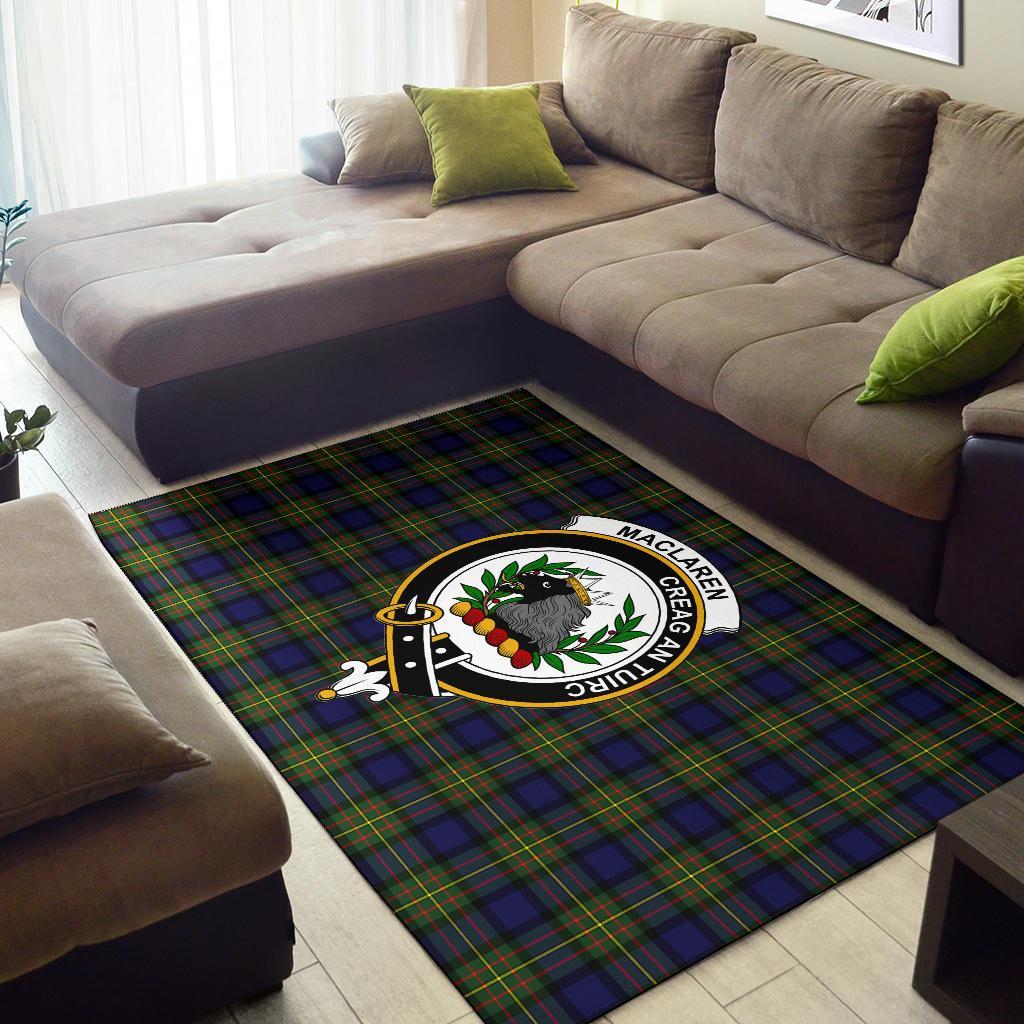 Maclaren Tartan Crest Area Rug