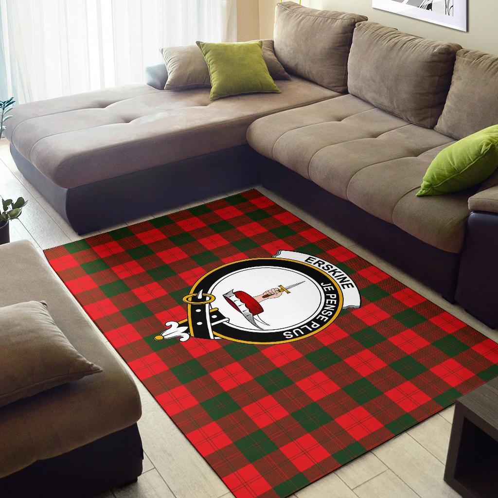 Erskine Tartan Crest Area Rug