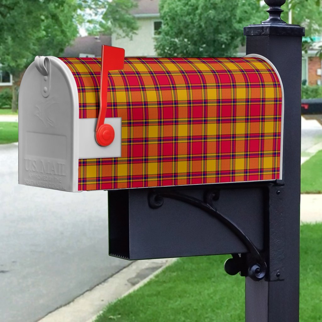 Scrymgeour Tartan Crest Mailbox