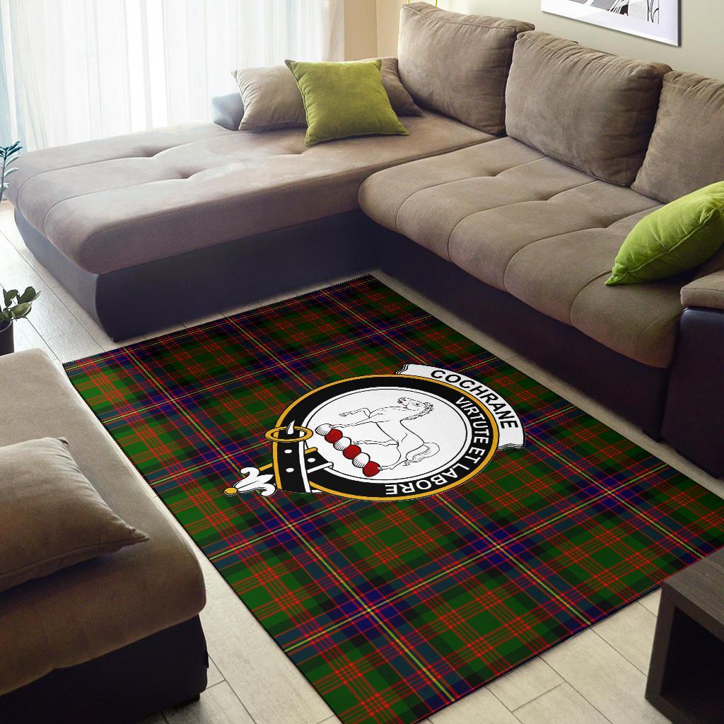 Cochrane Tartan Crest Area Rug