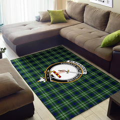 Blackadder Tartan Crest Area Rug