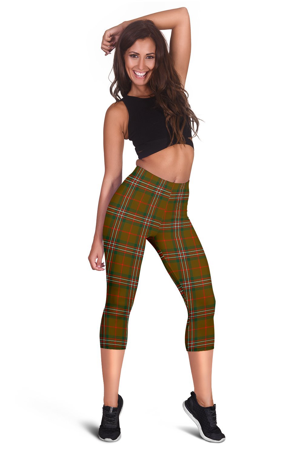 Scott Brown Modern Tartan Capris Leggings