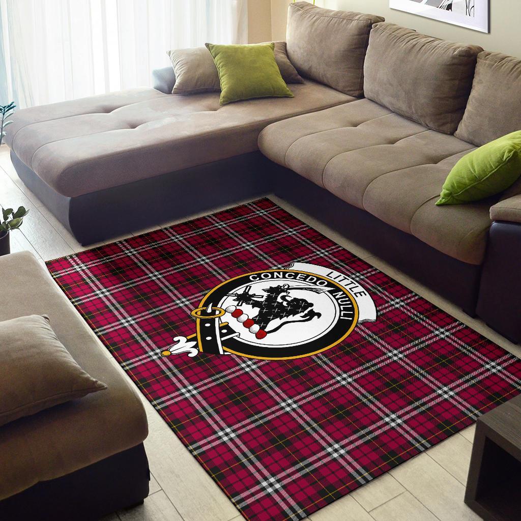 Little Tartan Crest Area Rug