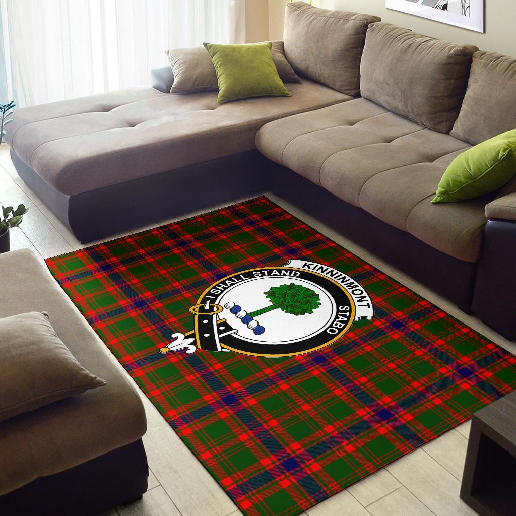 Kinnimont Tartan Crest Area Rug