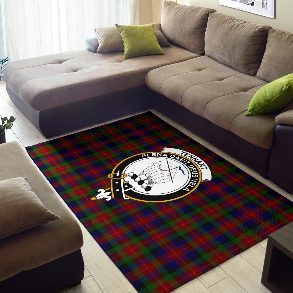 Tennant Tartan Crest Area Rug