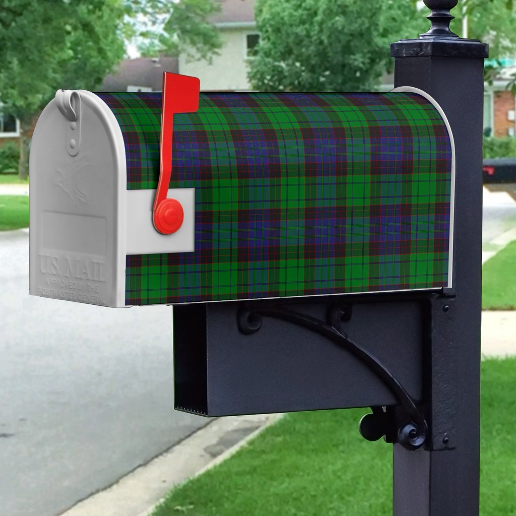 Stewart Old Modern Tartan Mailbox