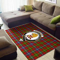 Forrester Tartan Crest Area Rug