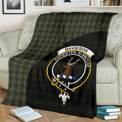 Davidson Tulloch Dress Tartan Crest Blanket Wave Style